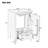 20.3'' Single Bathroom Vanity With Ceramic Top-106503457