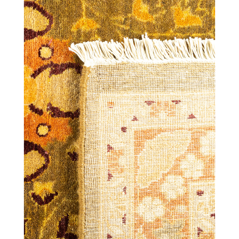 Classic One-of-a-Kind 6' 3" X 9' 2" Hand Knotted Area Rug
