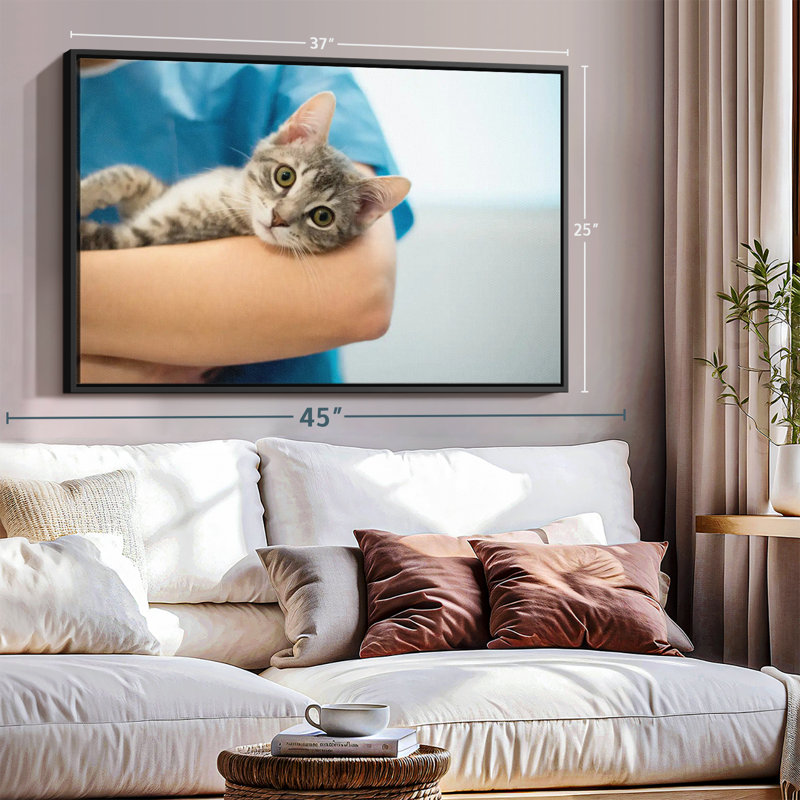 «Cat Doctor», H 25 po x l 37 po