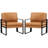 Bouk Faux Leather Armchair