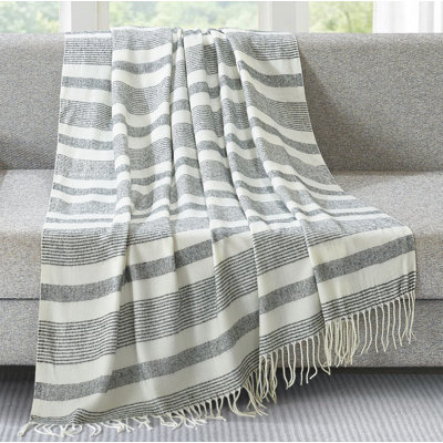 Mcmurtry Hand Woven Throw Blanket