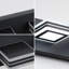 Luminaire pour meuble-lavabo mural 32 po à 5 lumières à DEL 32 po, noir