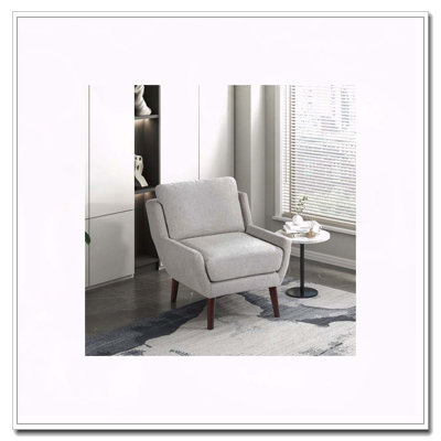 Mobilier de salle à manger en chenille 1pc gris