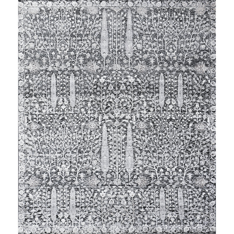 Floral Area Rug, Rectangle 8' x 10'