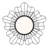Desmine Glass Flush Mount-332581668