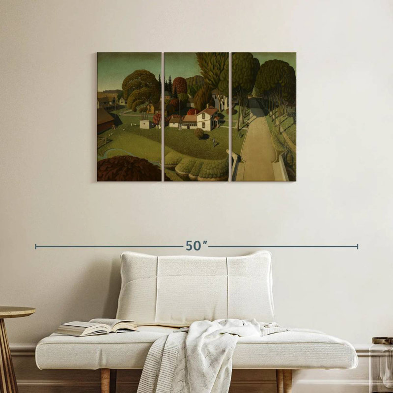Alvord The Birthplace Of Herbert Hoover, 24" H x 38" W