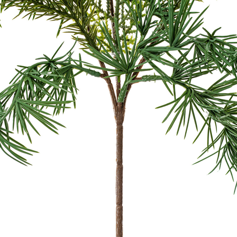 18 " H Faux Cedar and Fern Plant