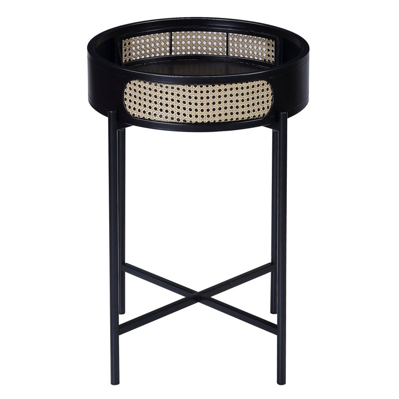 End Table, Accent Table With Tray Top