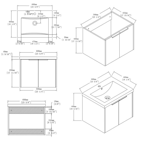 Dimensions du produit