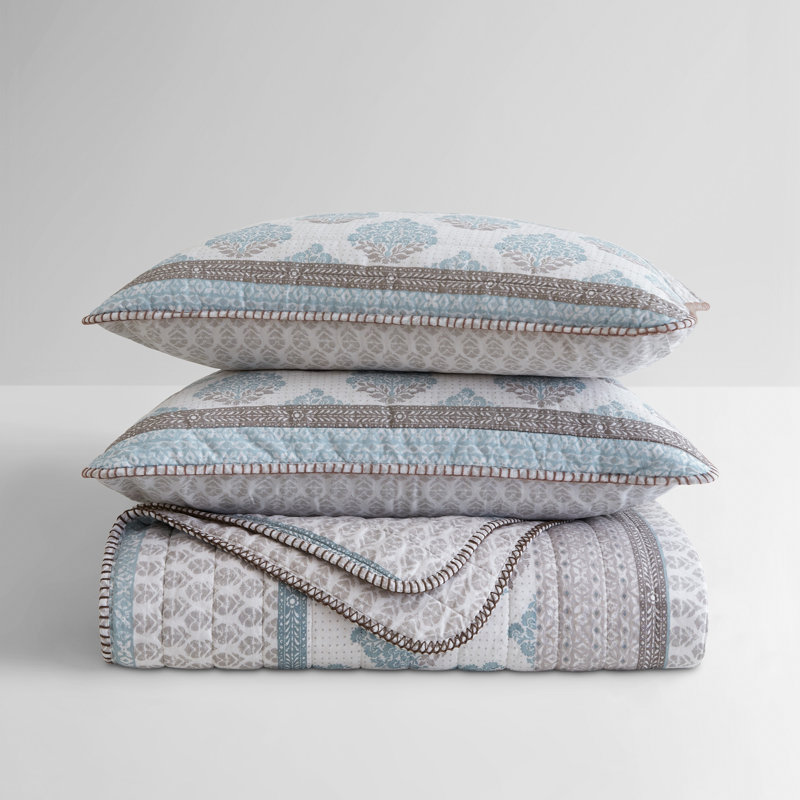 Soft and comfortable Quilt Set, Aqua
