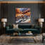 Art sportif sur toile brune-450320650