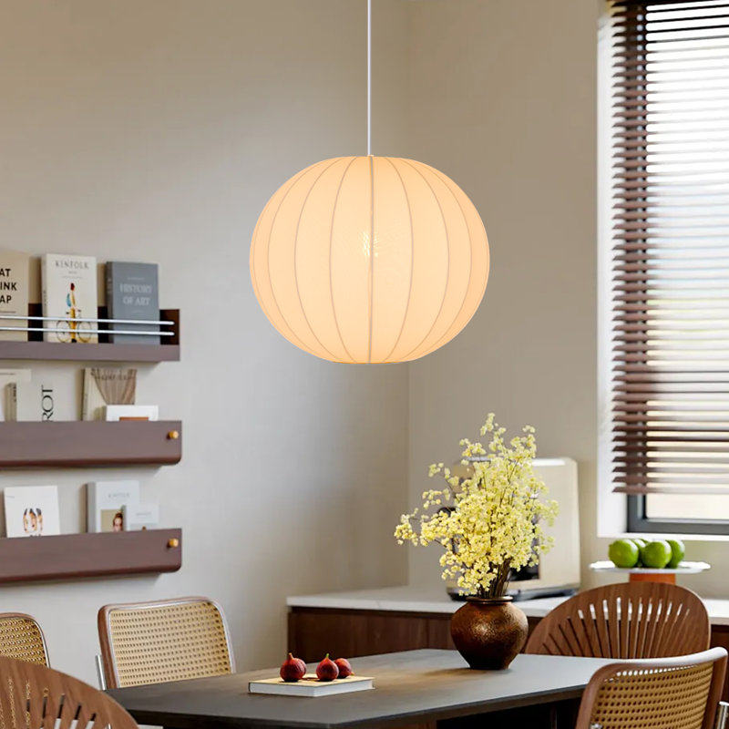 Îlot de cuisine en tissu moderne et minimaliste blanc Barnaby, H 17,72 po x l 19,69 po x P 19,69 po