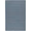 Herringbone Navy Machine Printed Washable Rug-1683759049