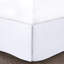 Édredon 5 pièces Shabby Chic blanc - grand, volant et comprend un édredon, 2 taies décoratives, coussin décoratif, jupe de lit, microfibre facile à nettoyer avec rembourrage, détails, lavable à la machine-124826409