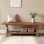 Banc en bois massif 47,24 po pour chambre à coucher, entrée, couloir et salle à manger