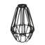 15.5cm H Metal Novelty Lamp Shade ( Uno ) in Black