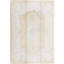 Hand-Knotted High-Quality Beige and Gold Area Rug