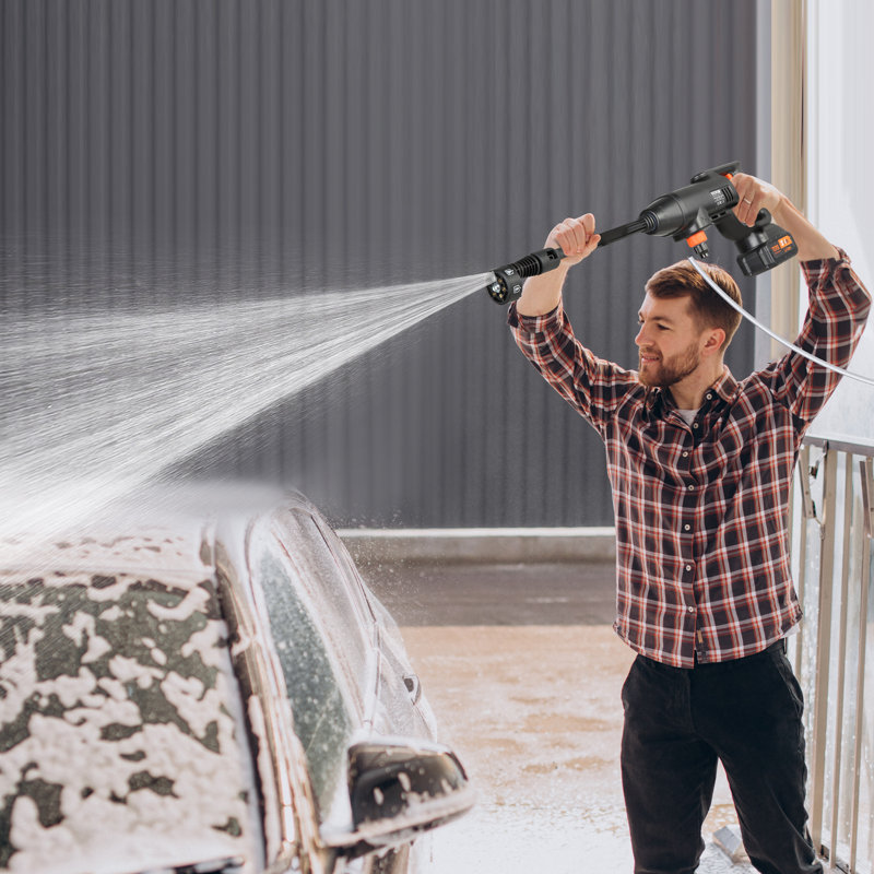 VEVOR Cordless Pressure Washer, 580-PSI 1.1 GPM Portable Power Cleaner