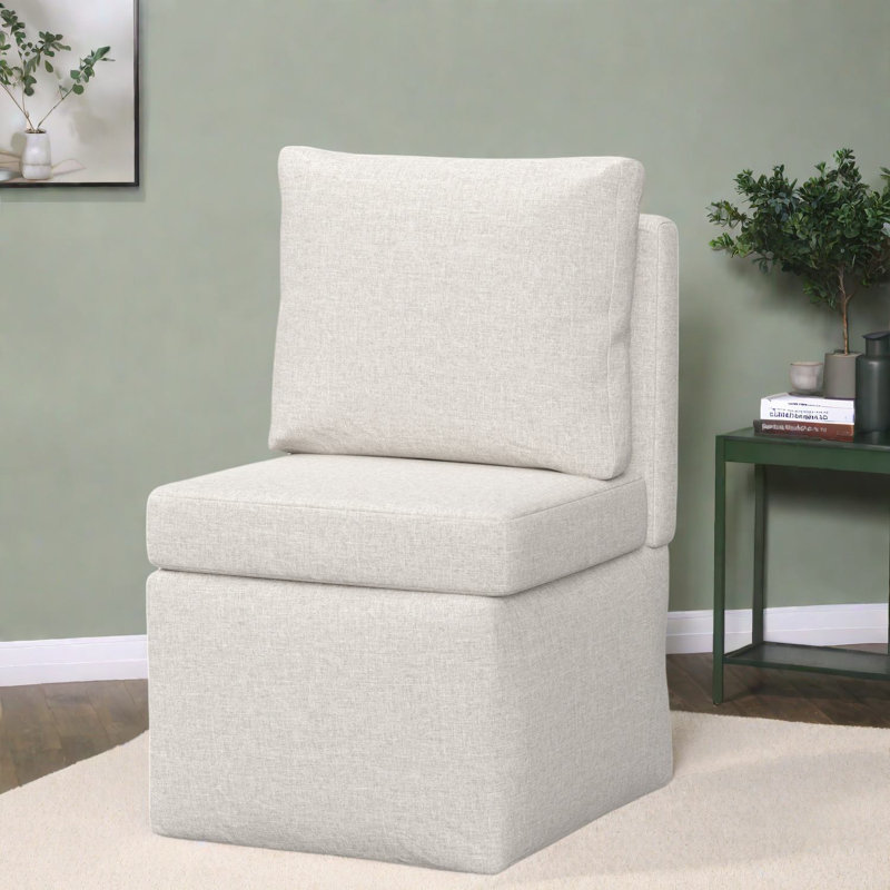 Fauteuil d'appoint moderne et peu encombrant, aucun assemblage requis