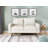 70'' Faux Leather Sofa-68356931-101899737