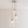 Shaw Cluster Drop 3 Way Adjustable Pendant Ceiling Light
