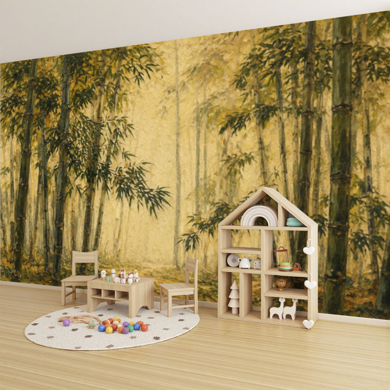 Papier peint adhésif auto-adhésif moderne pour la chambre à coucher L 69 po x l 96 po Peel and Stick