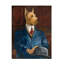 «Inspector Dogleash» par Avery Tillmon - peinture sur toile tendue-1751380069