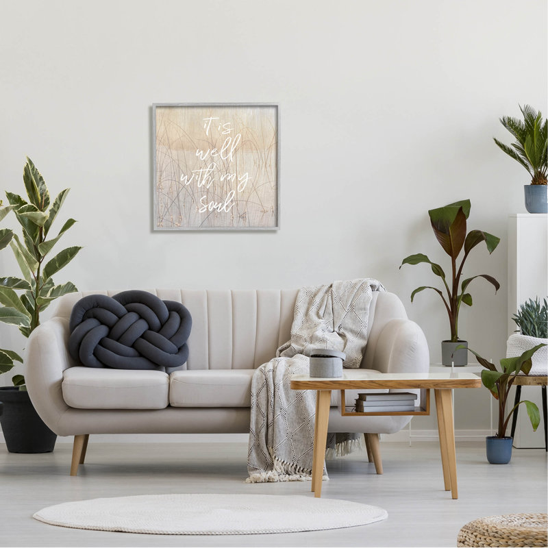 «It Is Well With My Soul», estampe numérique de Danita Delimont, H 24 po x l 24 po x P 1,5 po, Estampe numérique Farmhouse