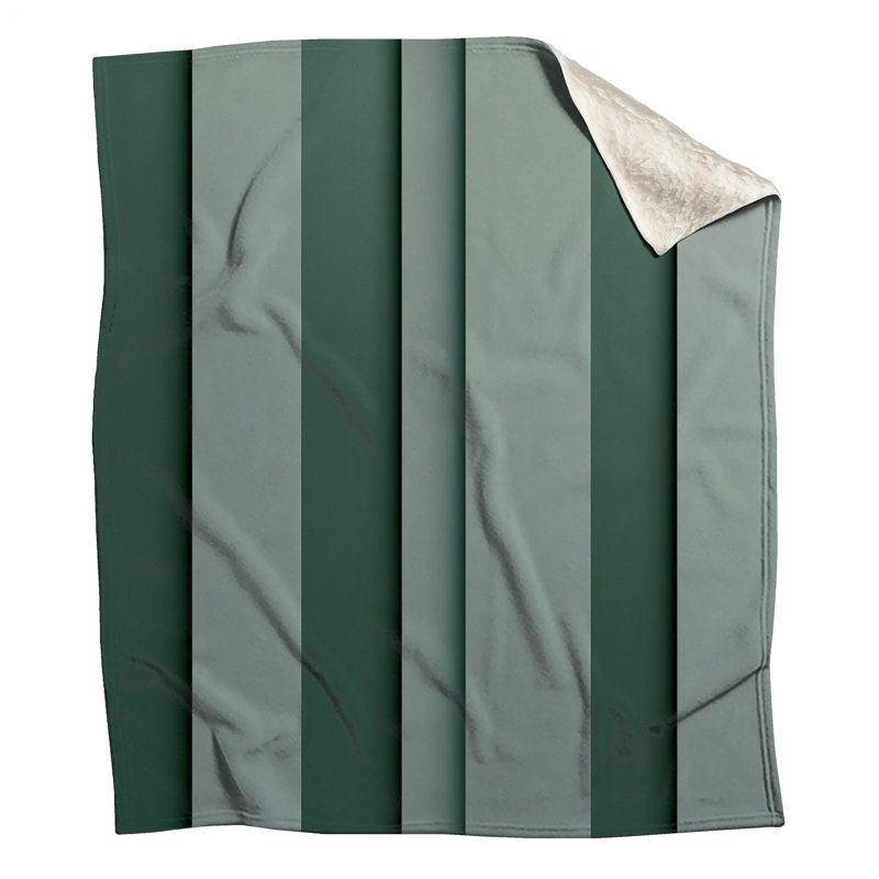 Vertical Striped Panels Blankets, 50in W x 60in H