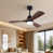 Black/Dark Brown Wood