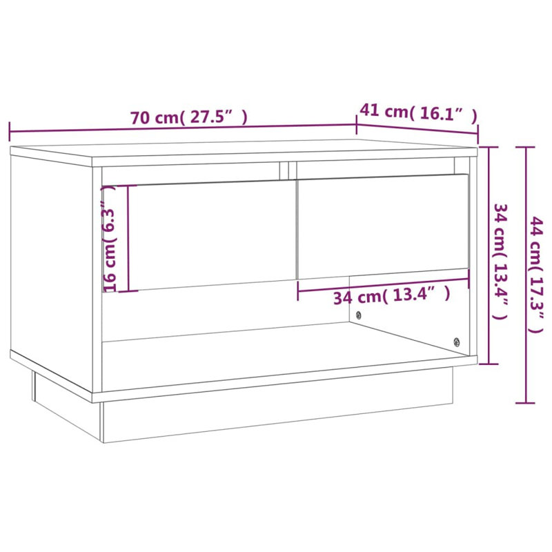 Gavriella Unfinished TV Stand, Smoked Oak
