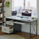 Labelle 55" W Writing Study Computer Table Workstation with Keyboard Tray