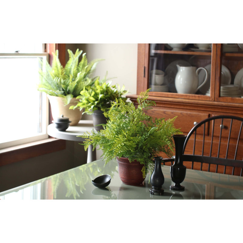 Pot à fleurs en résine , H 9,95 po x l 13 po x P 13 po, Bronze celtique