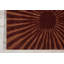 Tapis de zone intérieur/extérieur noir/brun/bleu touffeté à la main Desousa-23026032
