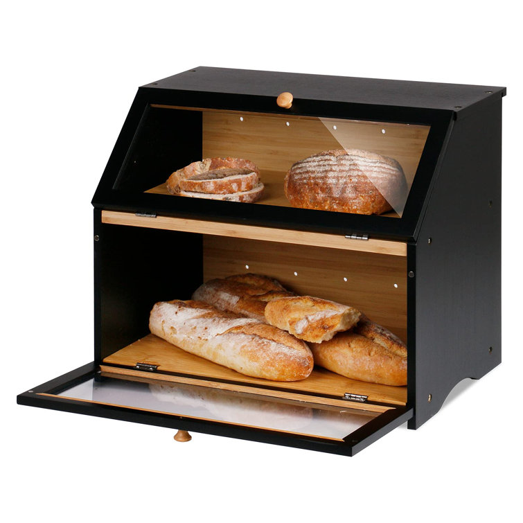 Belfry Kitchen Argana Double Decker Bread Bin | Wayfair.co.uk