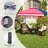 6.6 Ft. W X 6.6 Ft. D Iron Pop-Up Canop