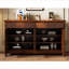 Armoire de rangement multifonctionnelle de style médiéval
