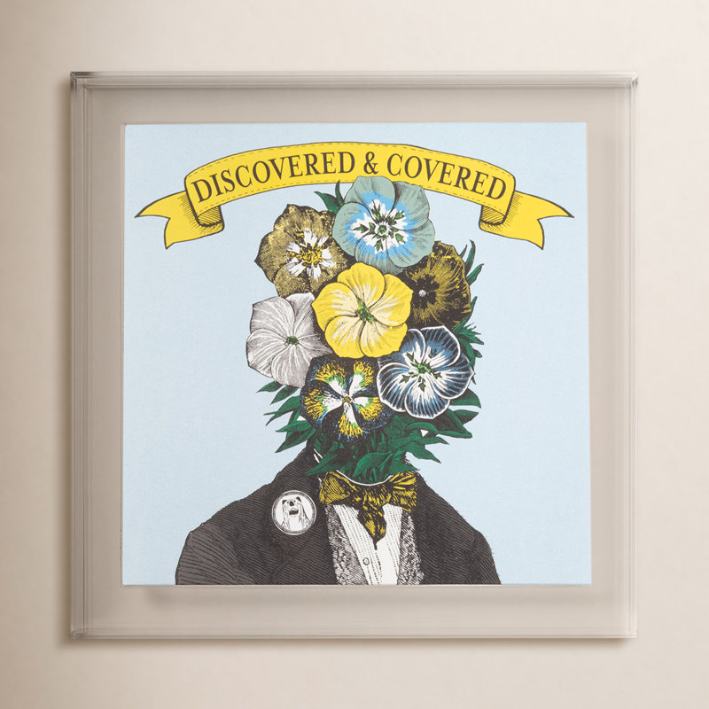 Display & Play Record Frame For 12x12" Albums, Clear, 8" W x 10" H