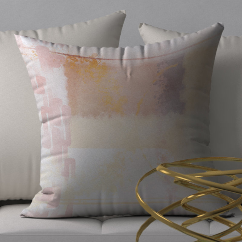 Down Reversible Throw Pillow, 18" x 18"