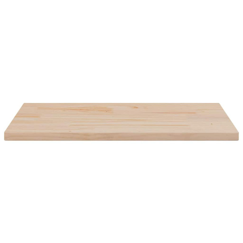 Quenemo Solid Wood Table Top, Brown, 2.5cm H x 80cm W x 40cm D