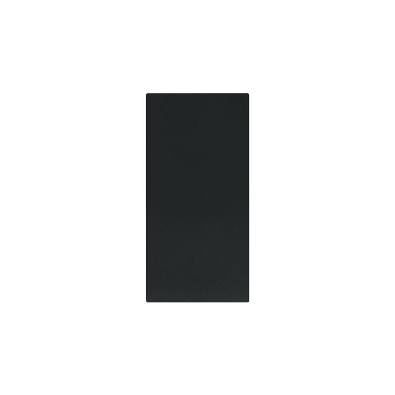 Embout pour canal en U glacé humide 1 "X 2" FHC CUC2ECMB - noir mat anodisé
