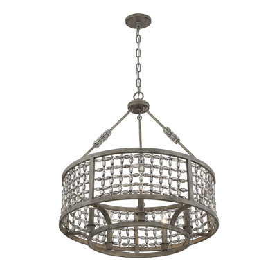Lustre 5 lumières Herma en tremble