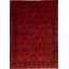 Wool Oriental Area Rug in Red
