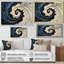 Abstrait vortex cosmique noir et blanc I - Collages abstraits, art mural-1048784835-1048784847-1048784834