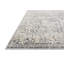 Tapis à motif oriental gris Cudahy-626926716