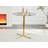 Round Glass Top Metal Base Dining Table-1320703665