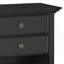 Amherst - Table de chevet - Noir-1111106501