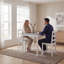 Roseleaf 2 -Person Solid Wood Dining Set