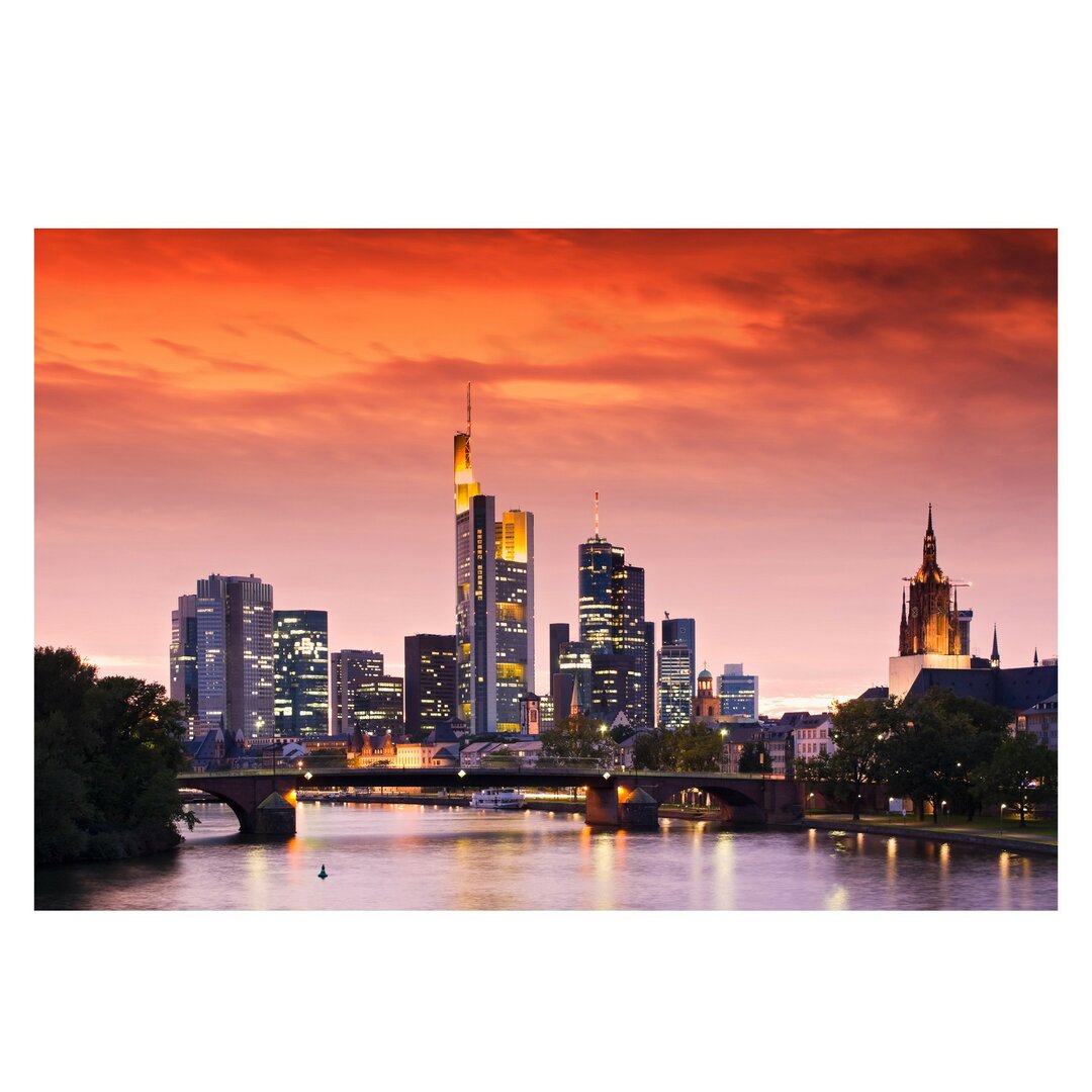 Fototapete Frankfurt Skyline