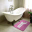 Tapis rectangulaire antidérapant pour salle de bain-122103222-42101508-42101507